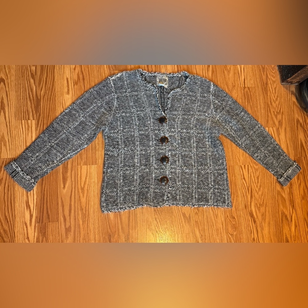 Curio chunky knit cardigan sweater 2X